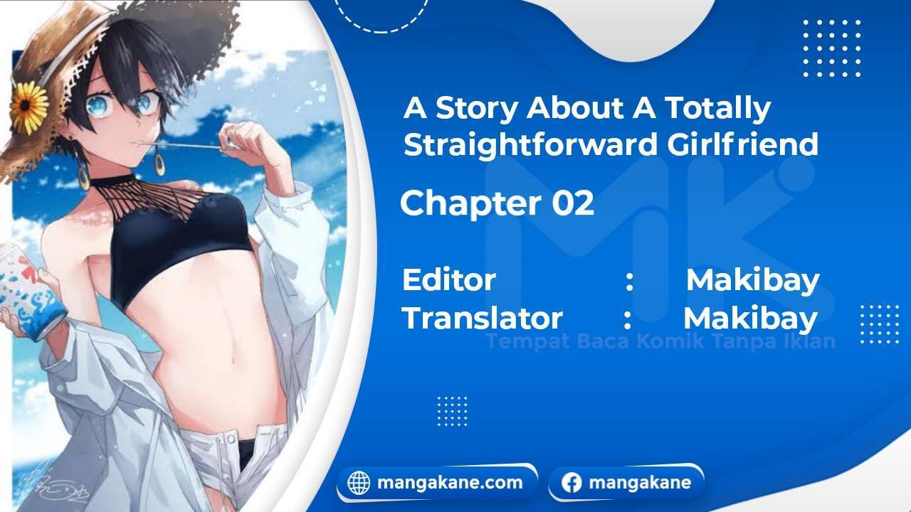 Komik A Story About A Totally Straightforward Girlfriend Chapter 2 gambar 1