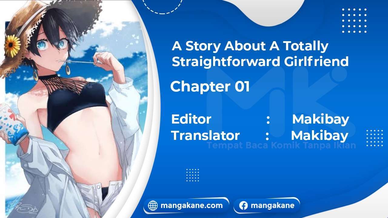 Komik A Story About A Totally Straightforward Girlfriend Chapter 1 gambar 1