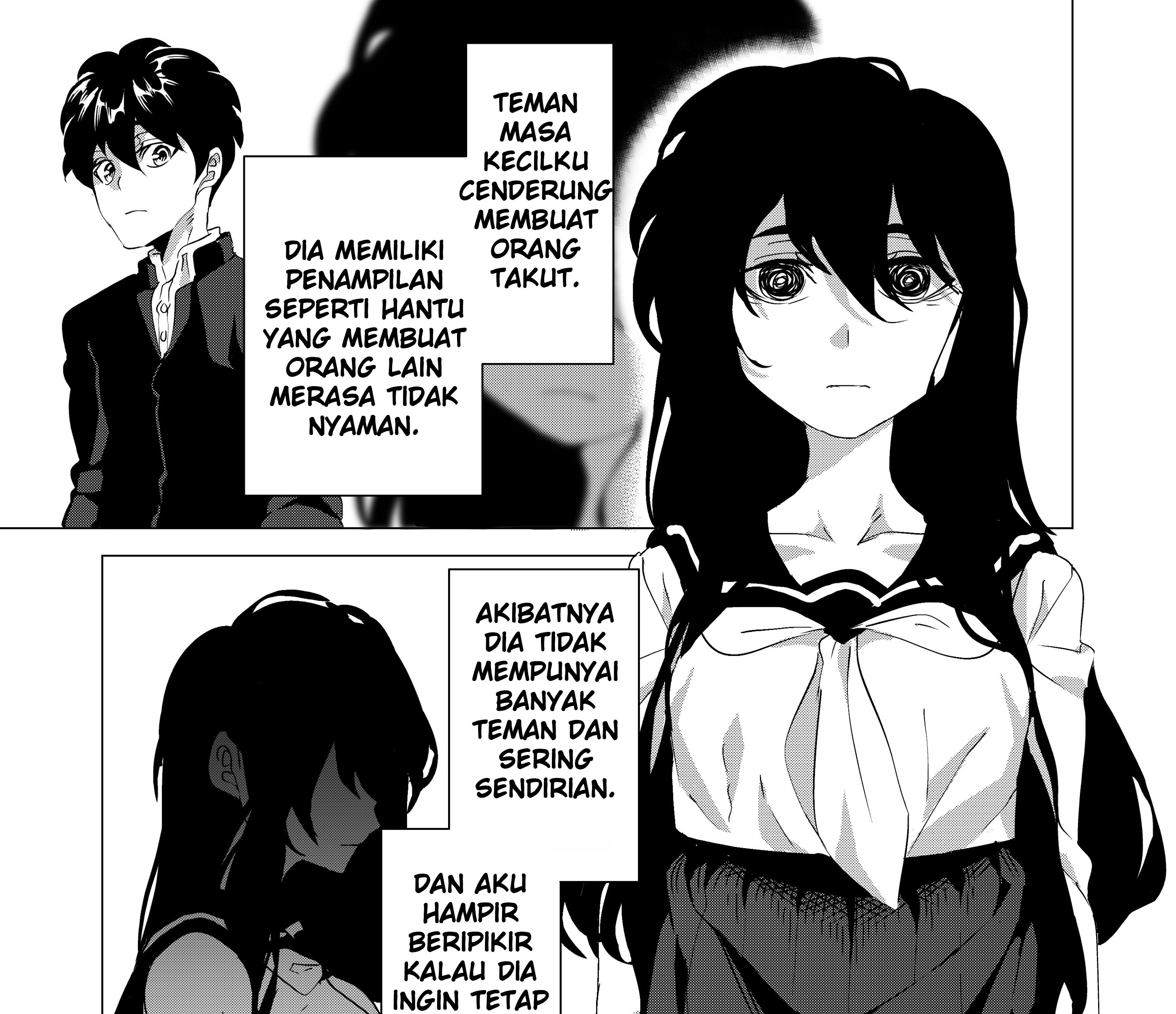 A Story About a Creepy Girl’s Smile Chapter 2 - Halaman 2