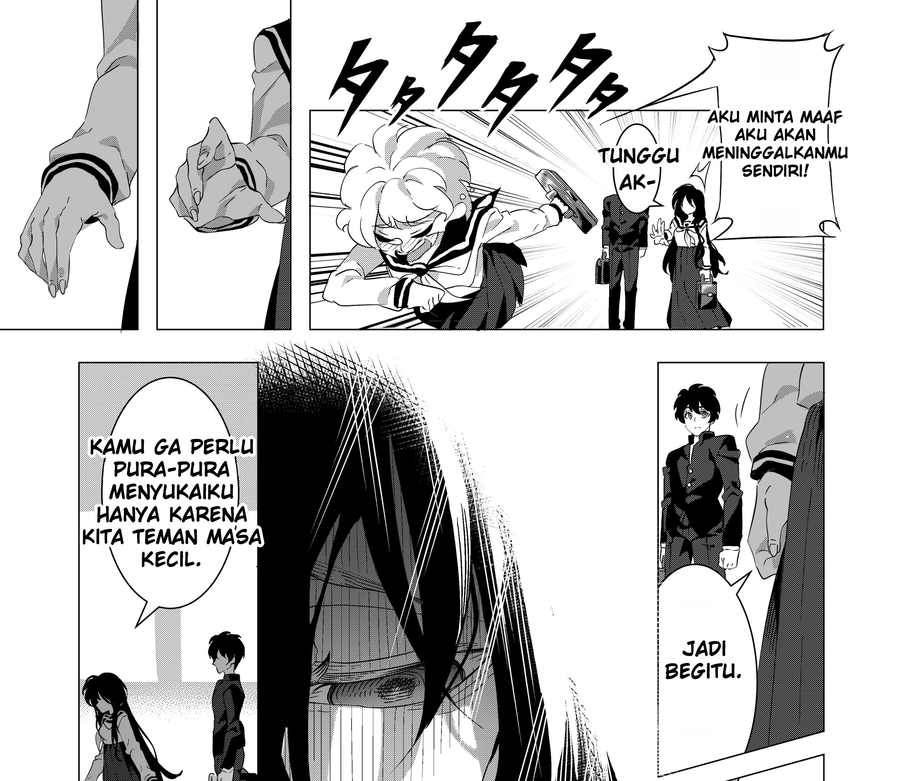 A Story About a Creepy Girl’s Smile Chapter 2 - Halaman 6