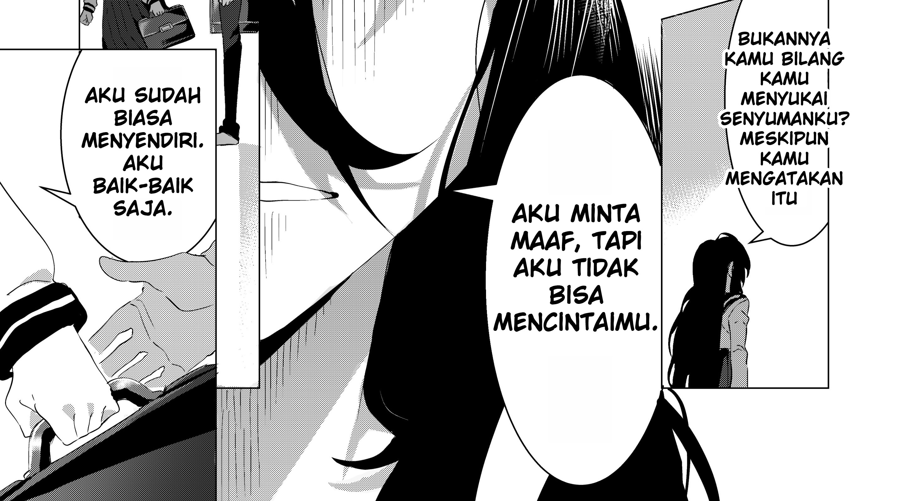 A Story About a Creepy Girl’s Smile Chapter 2 - Halaman 7