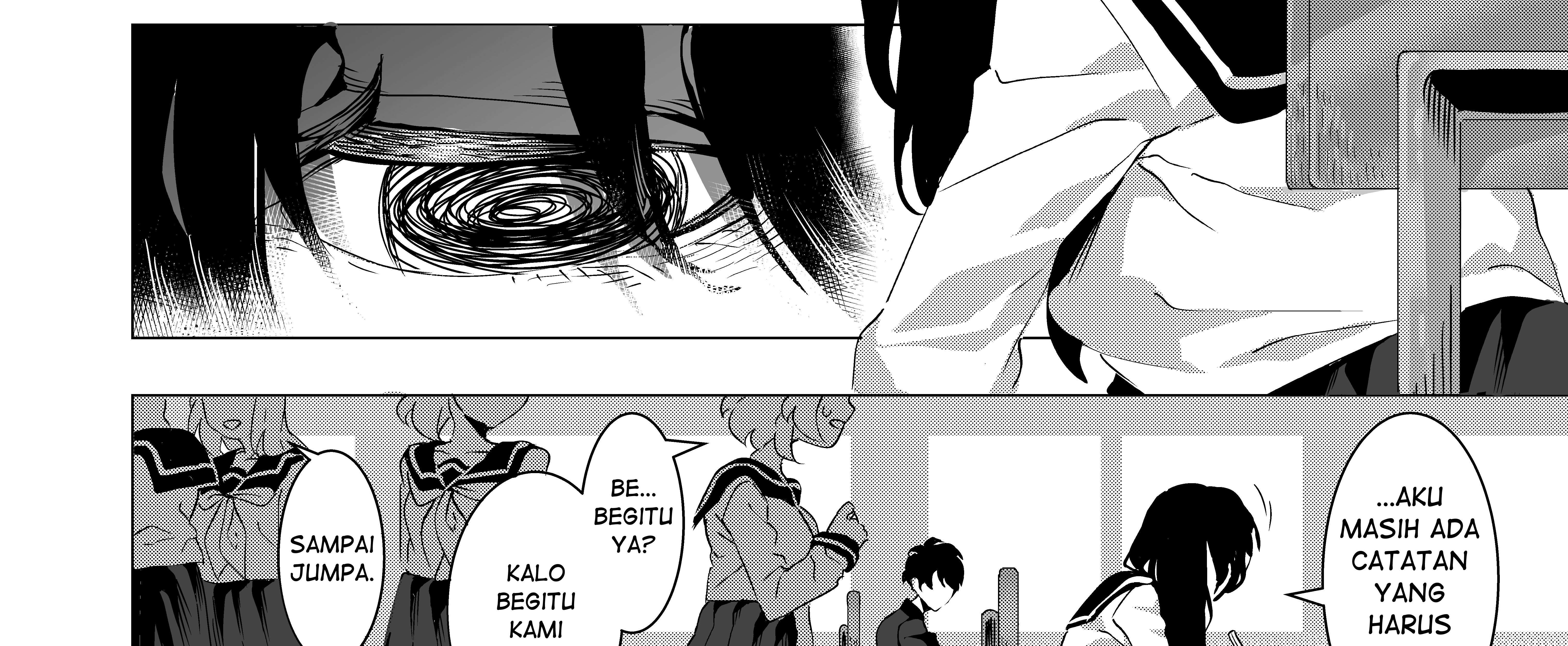 A Story About a Creepy Girl’s Smile Chapter 1 - Halaman 7