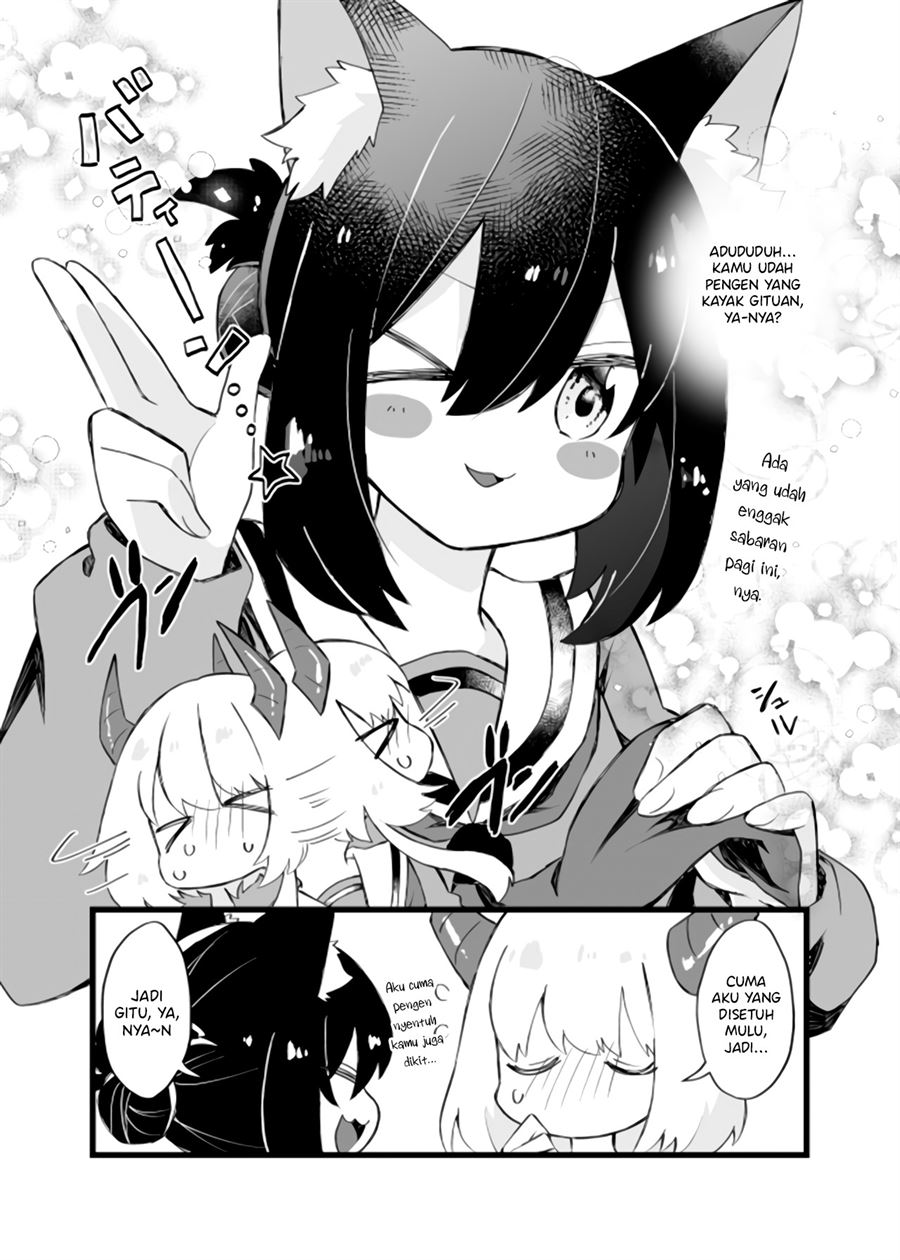 A Story About a Dragon Girl and a Cat Girl Skipping School Chapter 00.1 - Halaman 3