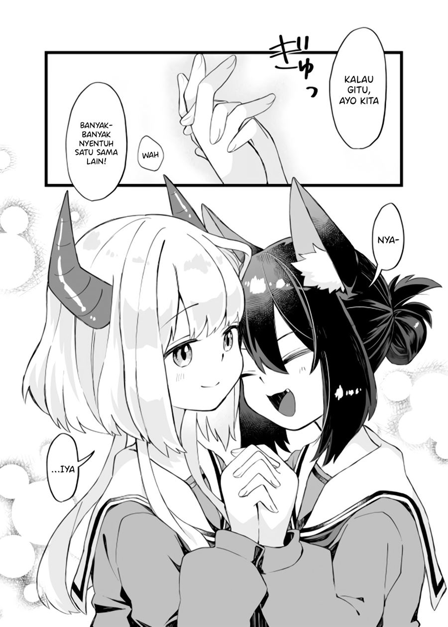 A Story About a Dragon Girl and a Cat Girl Skipping School Chapter 00.1 - Halaman 4