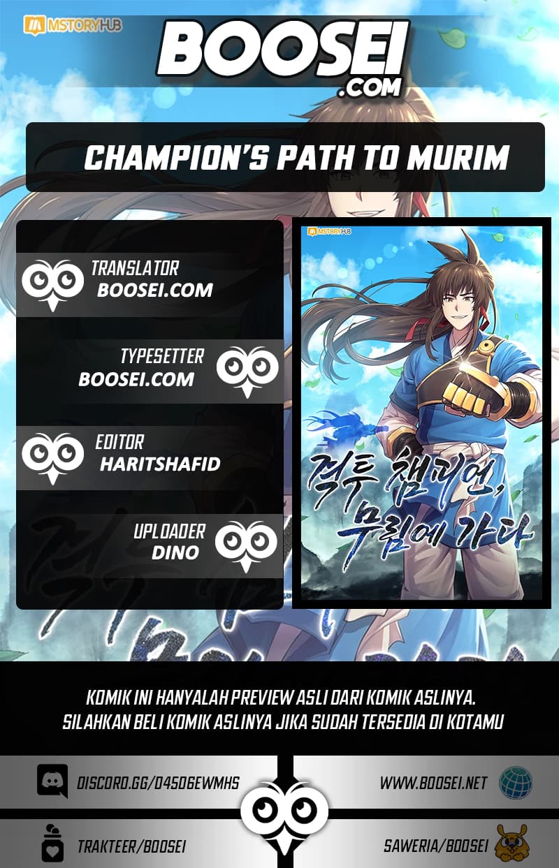 Komik Champion’s Path to Murim Chapter 13 gambar 1