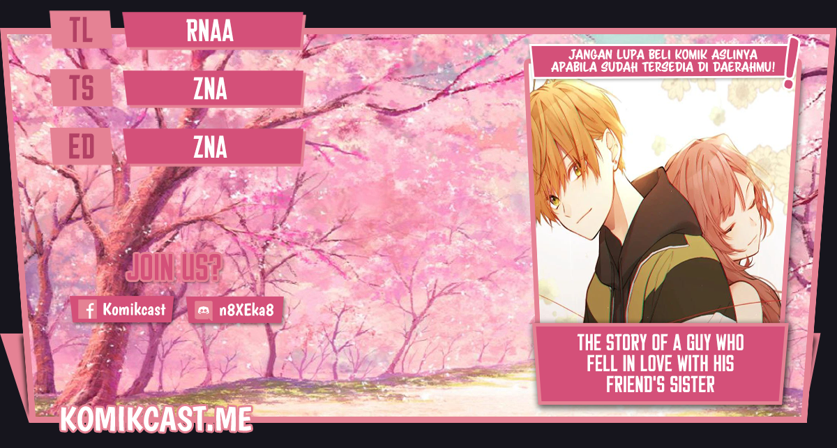 Komik The Story of a Guy who fell in love with his Friend’s Sister Chapter 16 gambar 1