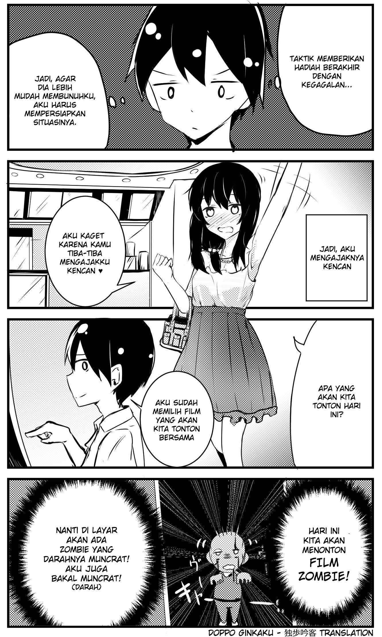 Komik A Story About Wanting To Commit Suicide, But It’s Scary So I Find A Yandere Girl To Kill Me, But It Doesn’t Work Chapter 12 gambar 1