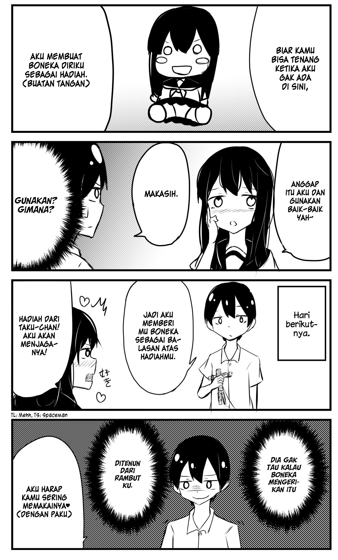 Komik A Story About Wanting To Commit Suicide, But It’s Scary So I Find A Yandere Girl To Kill Me, But It Doesn’t Work Chapter 8 gambar 1