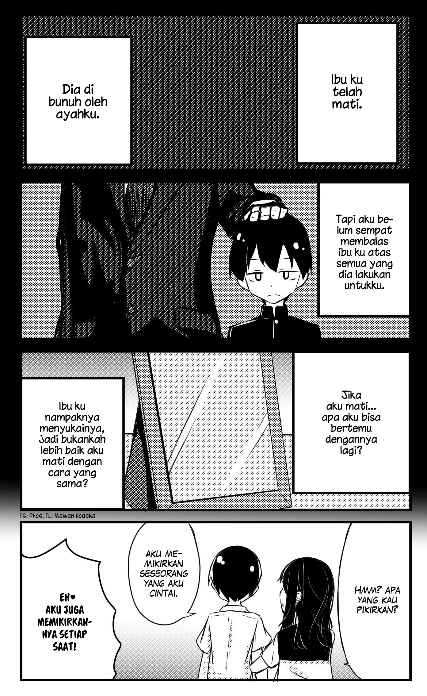 Komik A Story About Wanting To Commit Suicide, But It’s Scary So I Find A Yandere Girl To Kill Me, But It Doesn’t Work Chapter 7 gambar 1