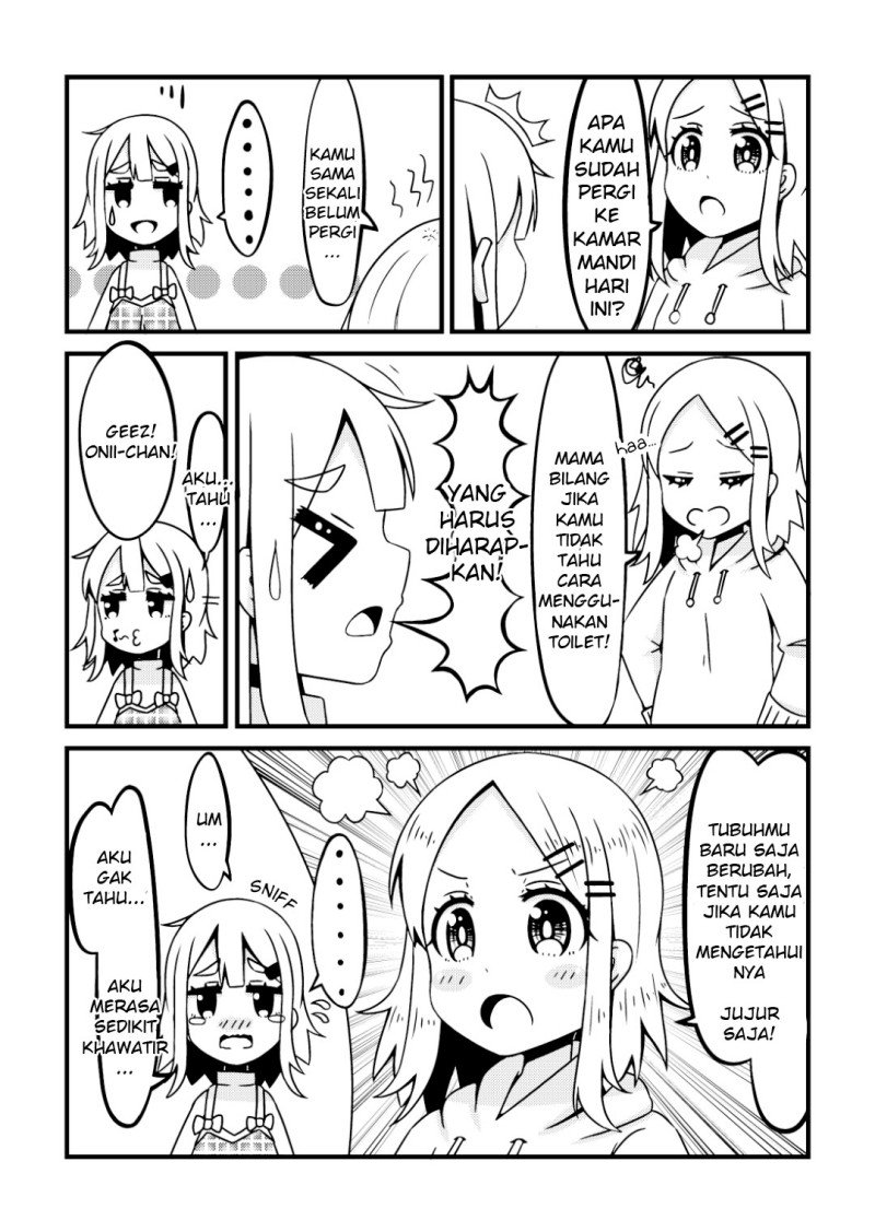 A Story in Which an Older Brother Becomes a Little Sister Chapter 6 - Halaman 4