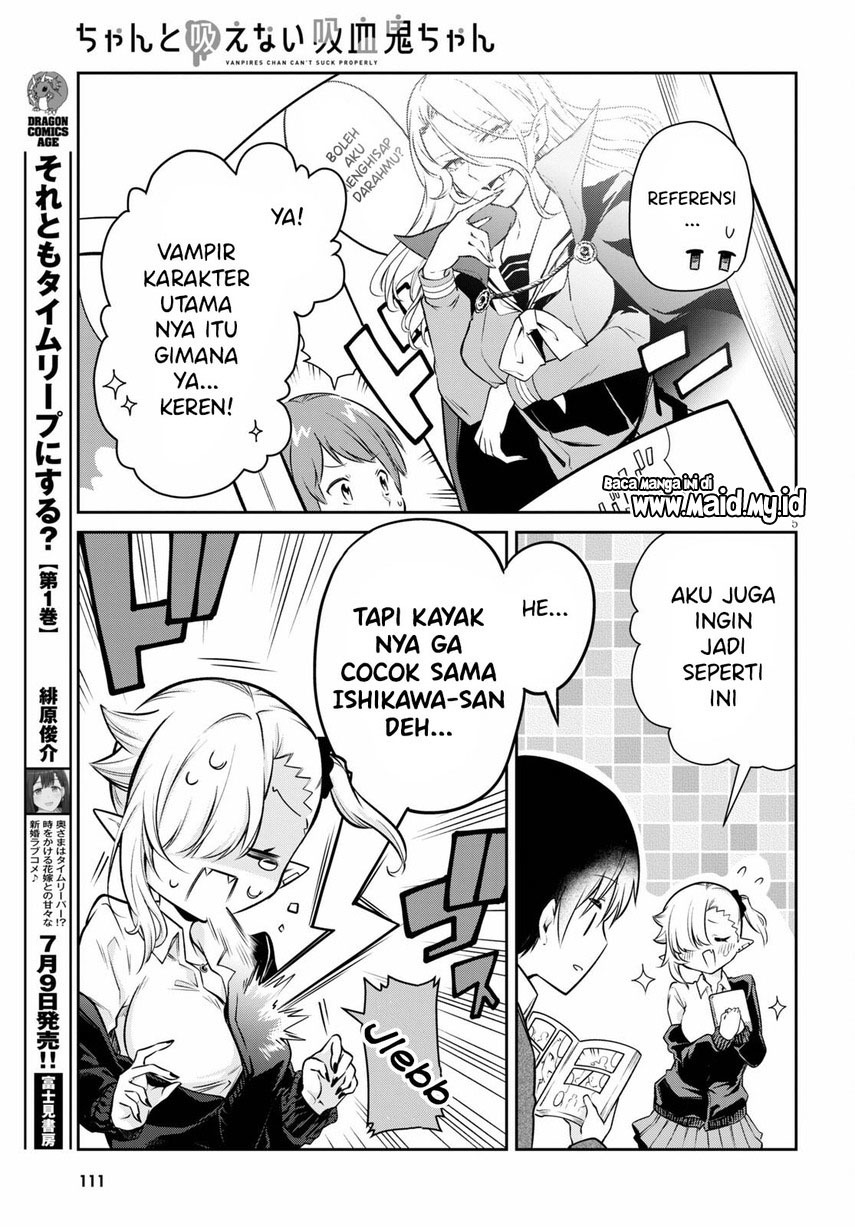 A Vampire Who is Inept at Sucking Blood Chapter 4 - Halaman 7
