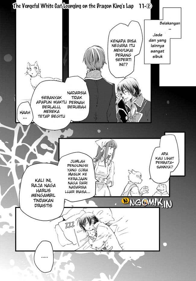 A Vengeful White Cat Lounges Around on the Dragon King’s Lap Chapter 11 - Halaman 13