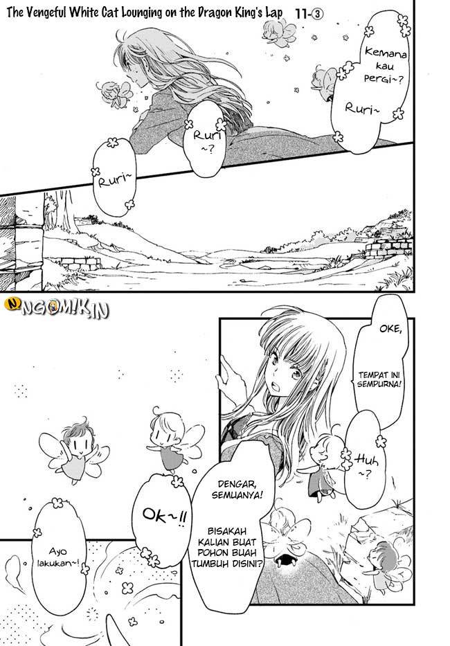 A Vengeful White Cat Lounges Around on the Dragon King’s Lap Chapter 11 - Halaman 22
