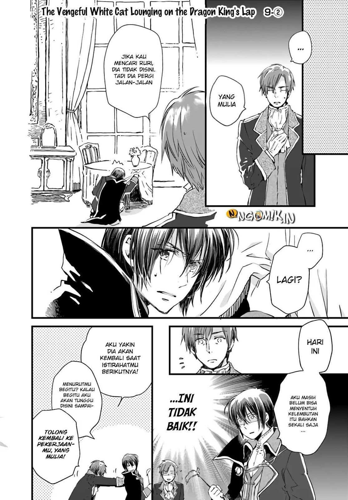 A Vengeful White Cat Lounges Around on the Dragon King’s Lap Chapter 09 - Halaman 10