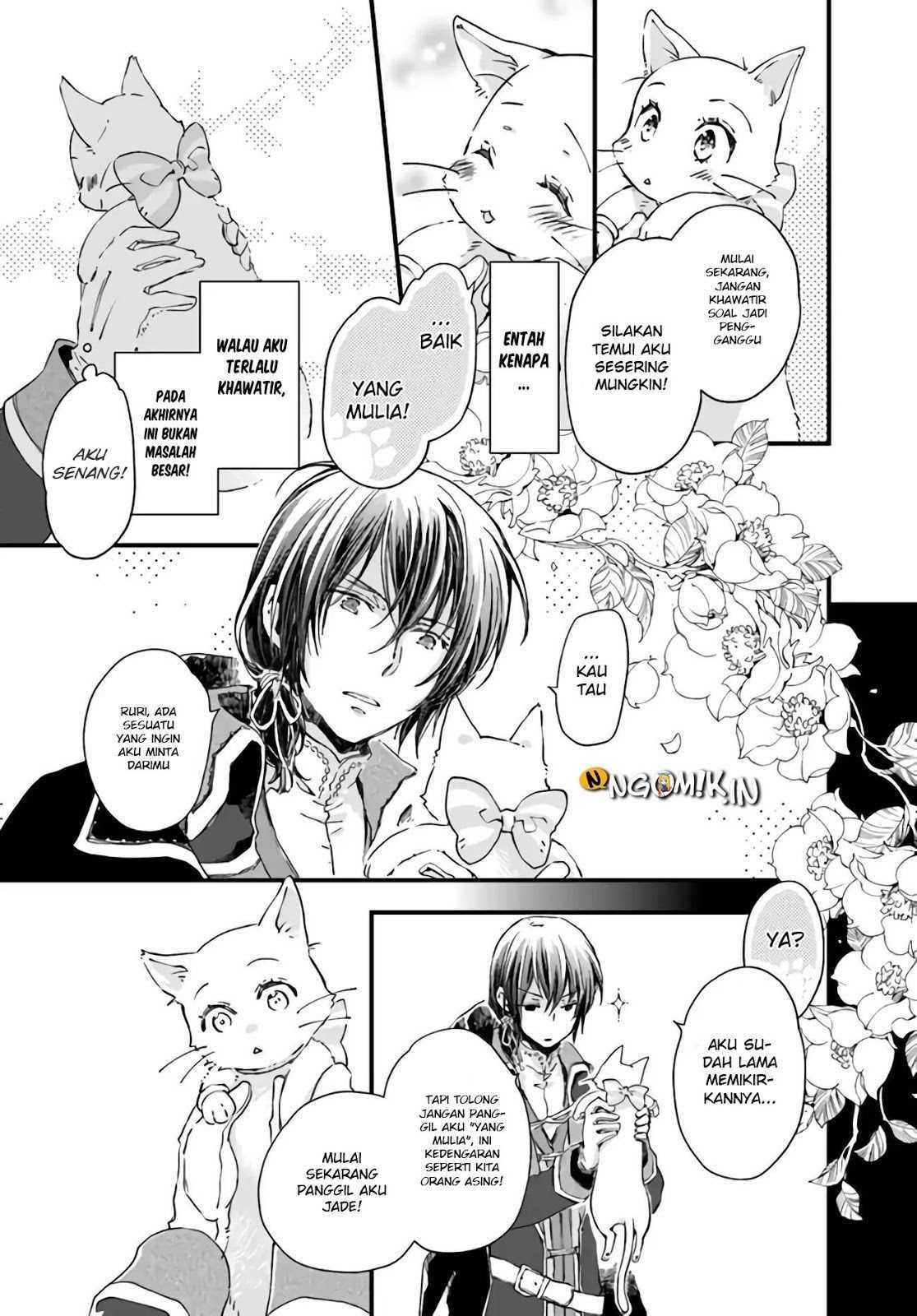 A Vengeful White Cat Lounges Around on the Dragon King’s Lap Chapter 09 - Halaman 21