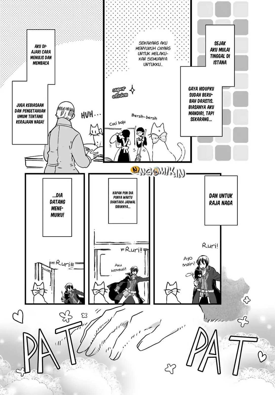 A Vengeful White Cat Lounges Around on the Dragon King’s Lap Chapter 09 - Halaman 5