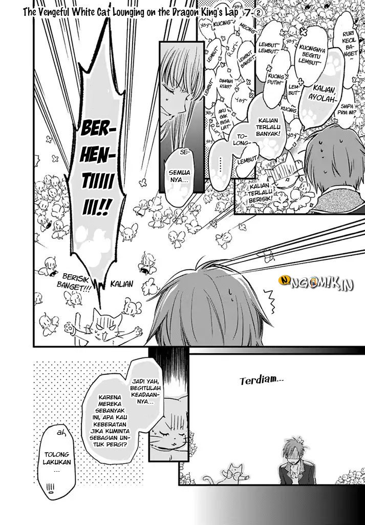 A Vengeful White Cat Lounges Around on the Dragon King’s Lap Chapter 07 - Halaman 7