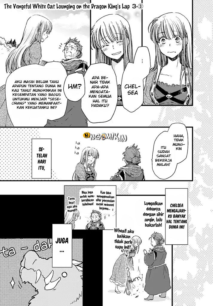 A Vengeful White Cat Lounges Around on the Dragon King’s Lap Chapter 03 - Halaman 18