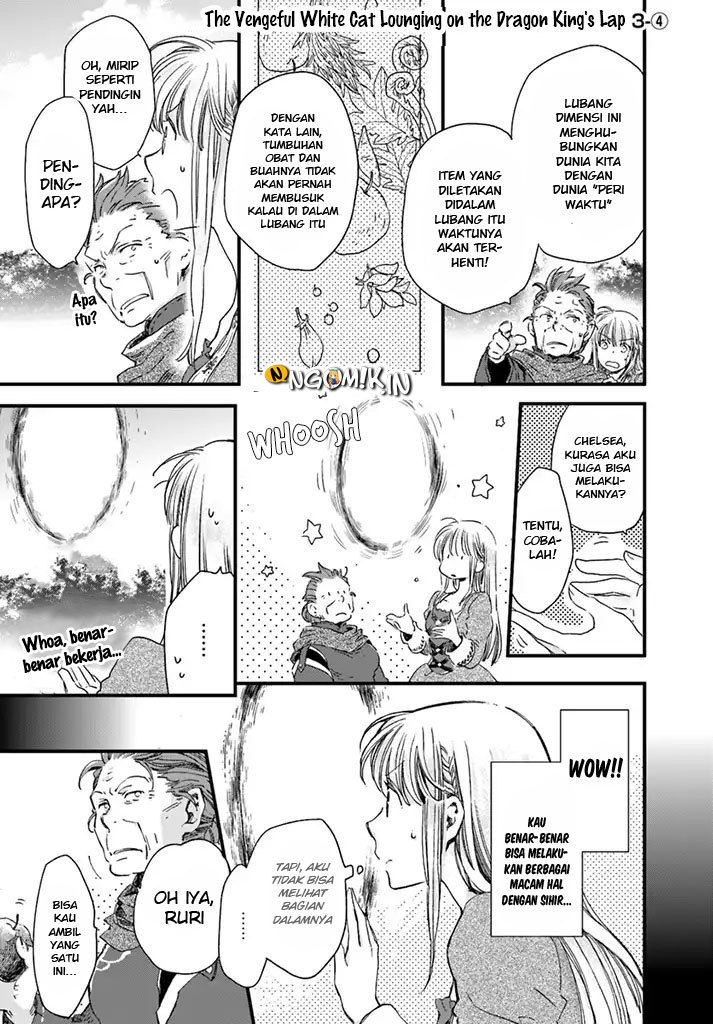 A Vengeful White Cat Lounges Around on the Dragon King’s Lap Chapter 03 - Halaman 24