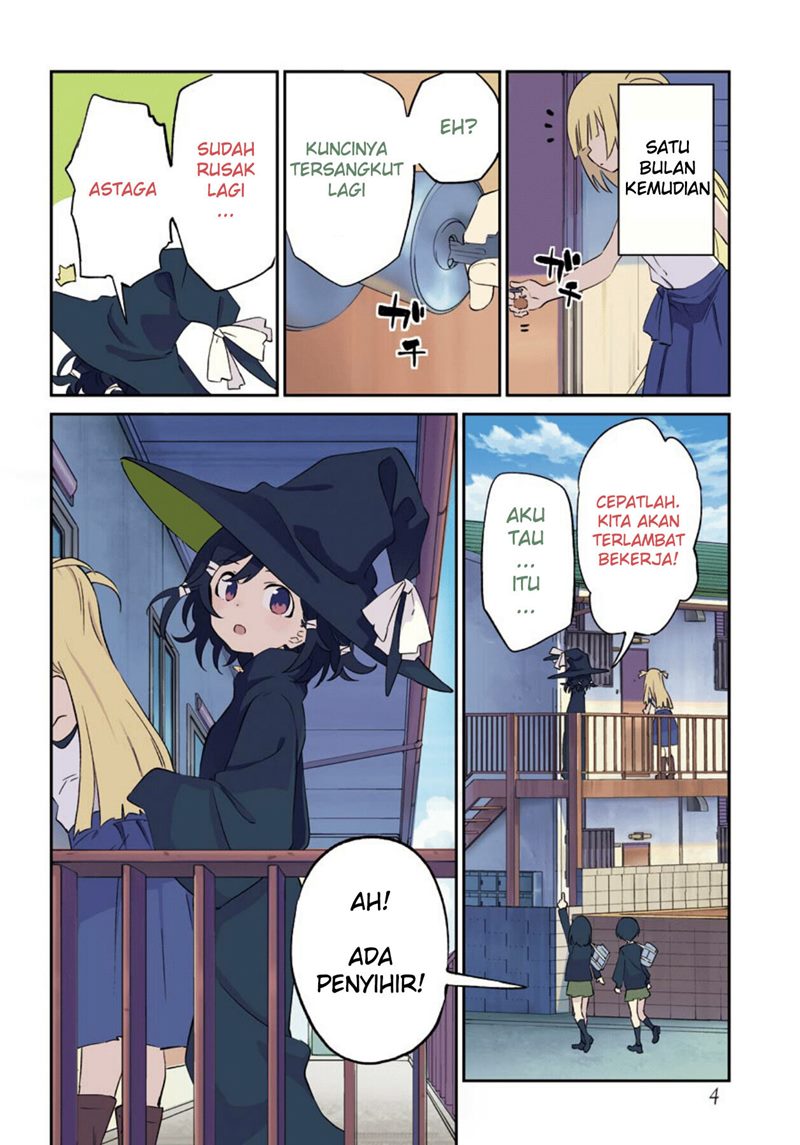 A Witch’s Life in a Six-Tatami Room Chapter 00.1 - Halaman 2