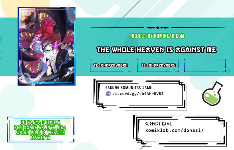 Komik The Whole Heaven Is Against Me Chapter 01 gambar 1