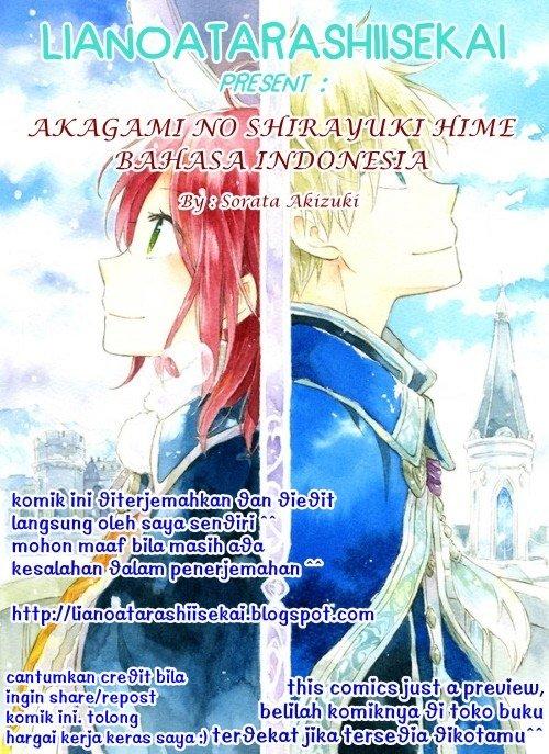 Komik Akagami no Shirayukihime Chapter 110 gambar 1
