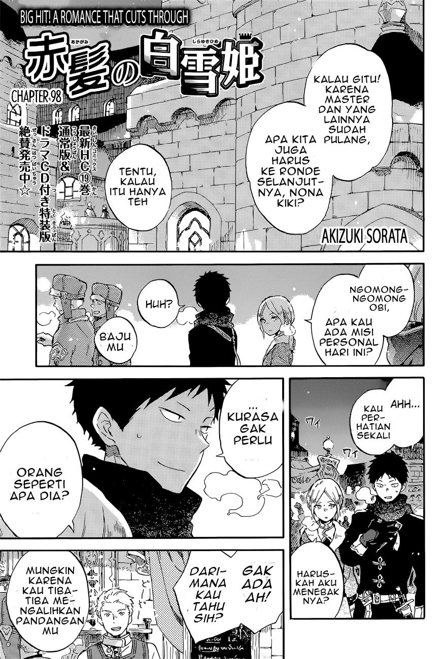 Manga Akagami no Shirayukihime Chapter 98 gambar 2