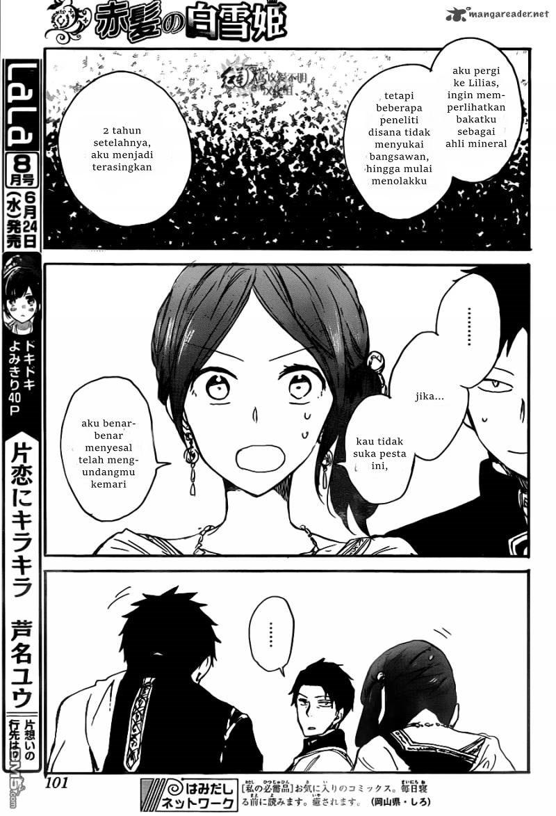 Akagami no Shirayukihime Chapter 66 - Halaman 32