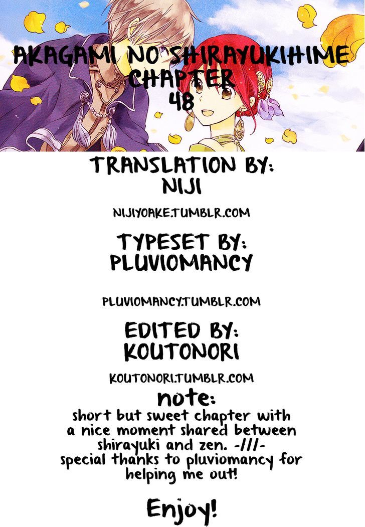 Manga Akagami no Shirayukihime Chapter 48 gambar 2