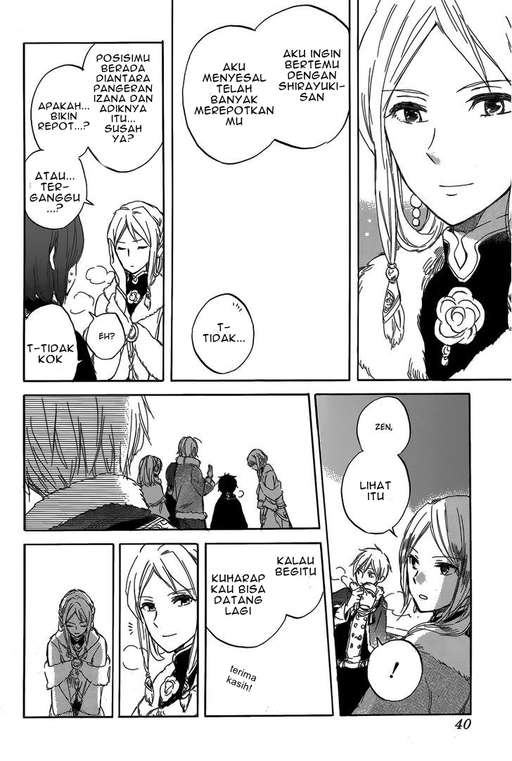 Akagami no Shirayukihime Chapter 40 - Halaman 23