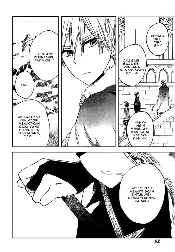 Akagami no Shirayukihime Chapter 37 - Halaman 22