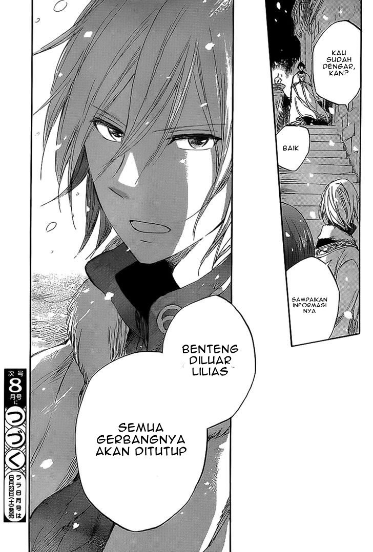 Akagami no Shirayukihime Chapter 35 - Halaman 32