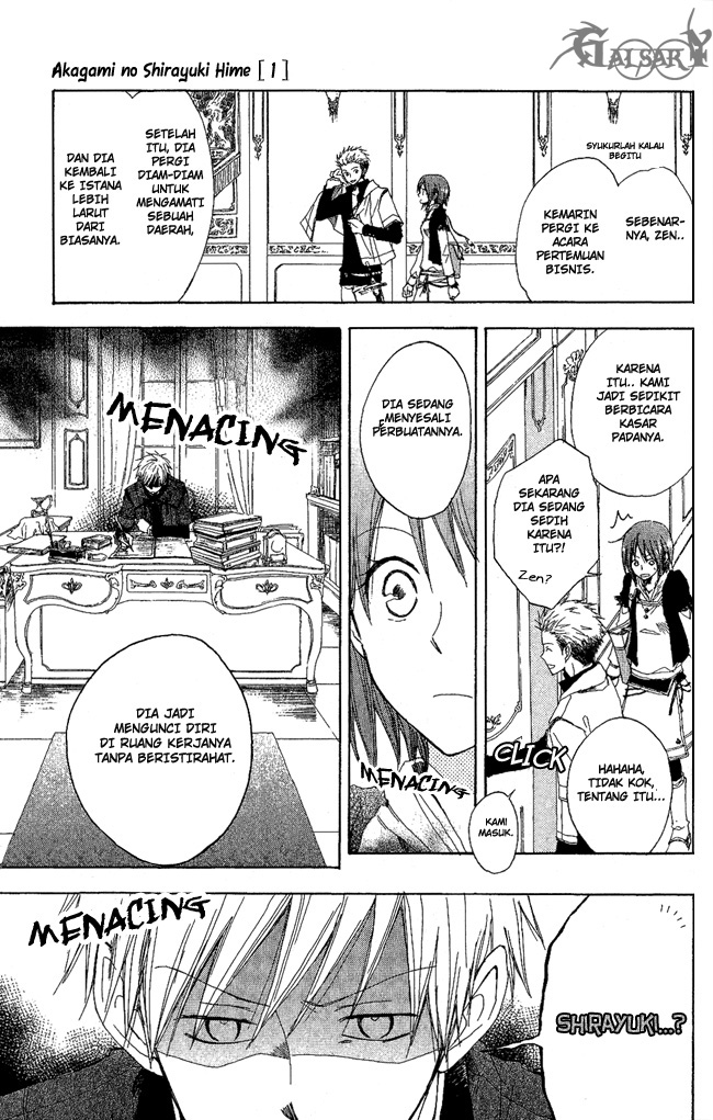 Akagami no Shirayukihime Chapter 3 - Halaman 4