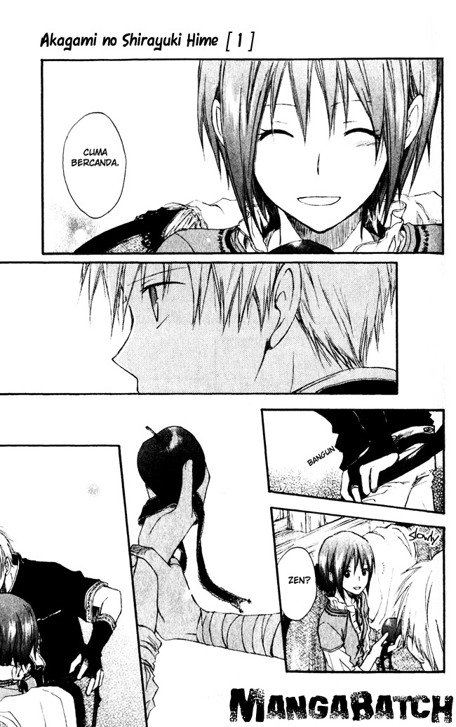 Akagami no Shirayukihime Chapter 1 - Halaman 23