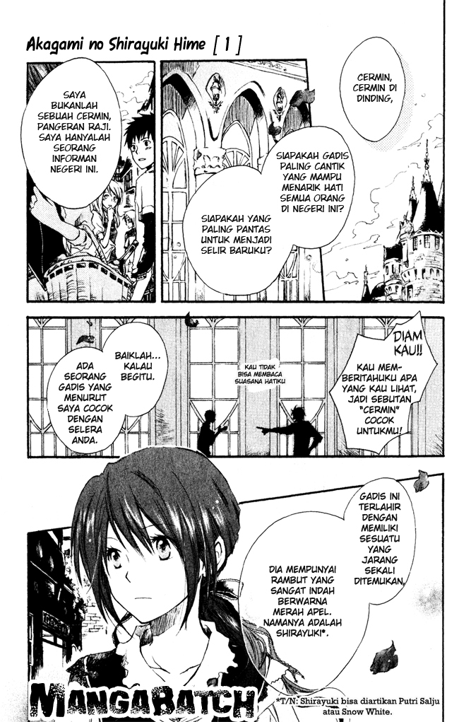 Akagami no Shirayukihime Chapter 1 - Halaman 3
