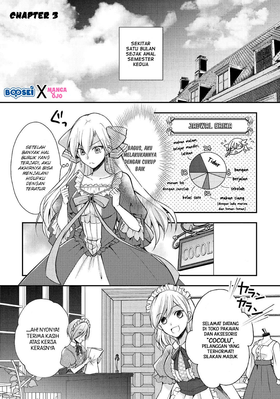 Manga Akuyaku Reijou ni Narimashita Chapter 3 gambar 2