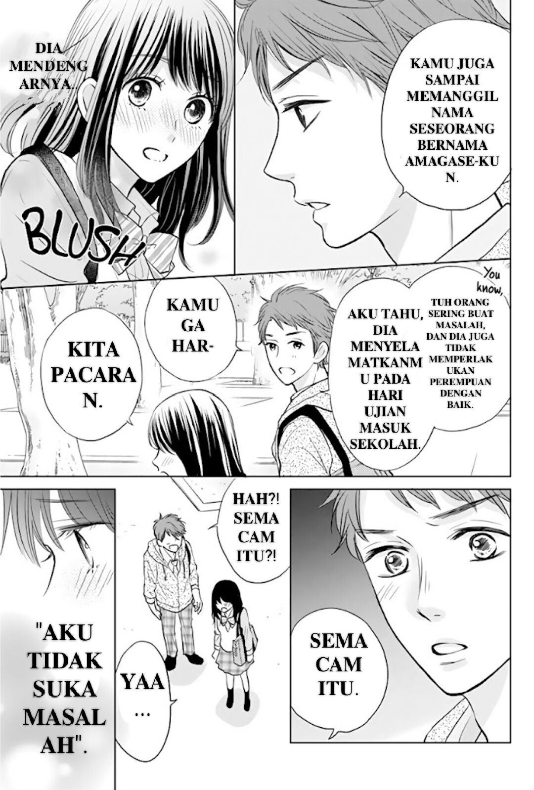 Amagase-kun wa Amayaka Shite Kurenai. Chapter 2 - Halaman 8