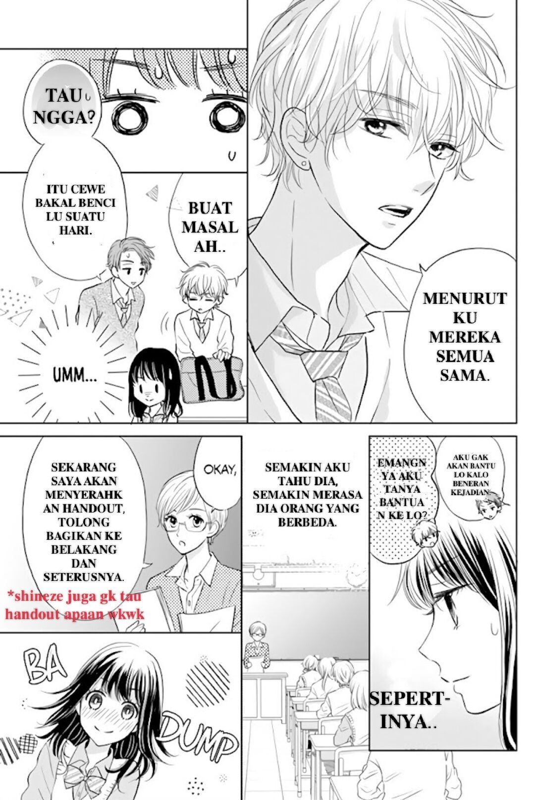 Amagase-kun wa Amayaka Shite Kurenai. Chapter 1 - Halaman 12