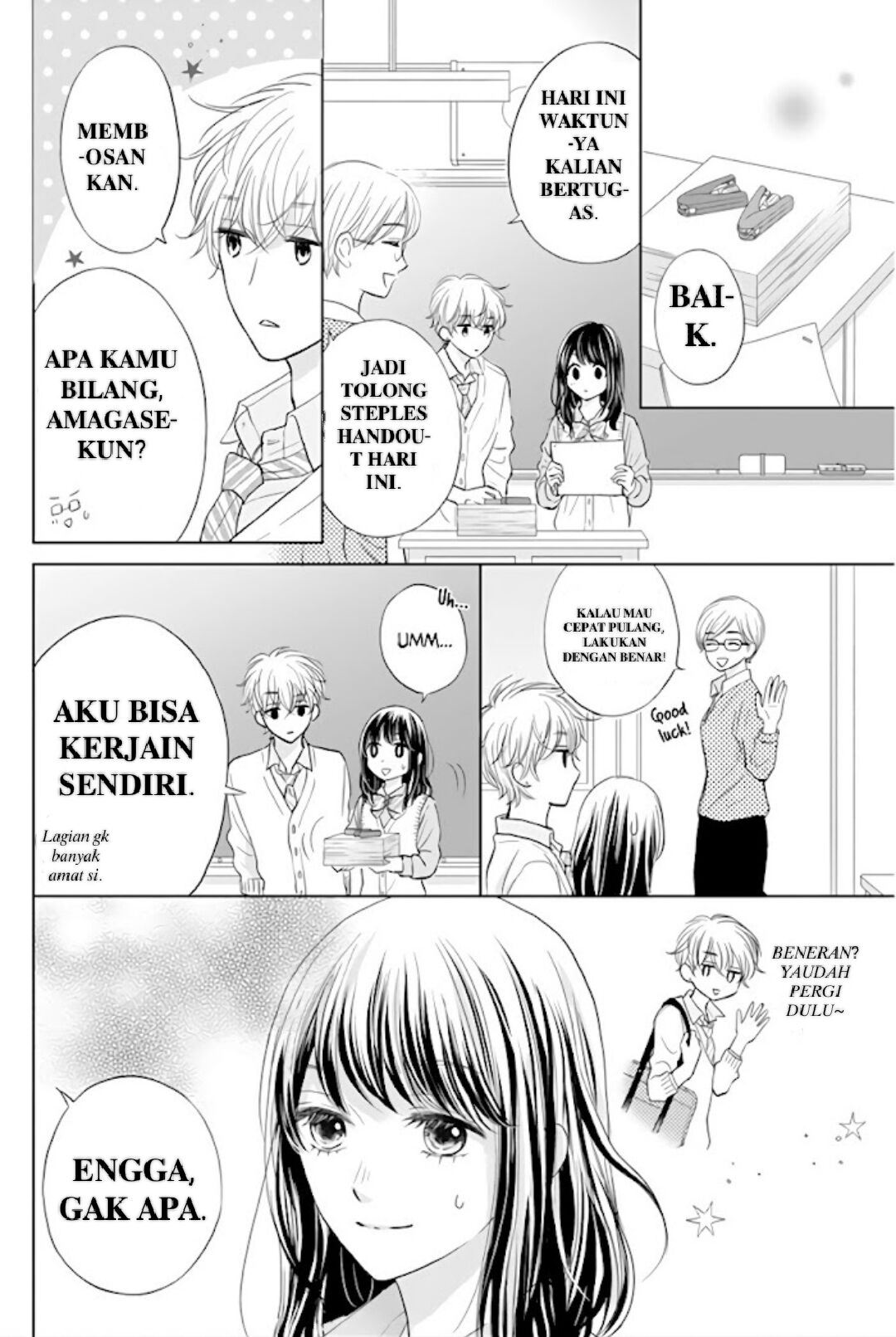 Amagase-kun wa Amayaka Shite Kurenai. Chapter 1 - Halaman 15