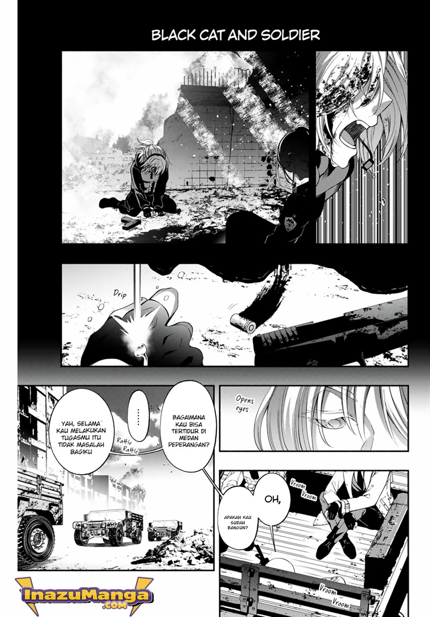 Manga Black Cat and Soldier Chapter 01 gambar 2