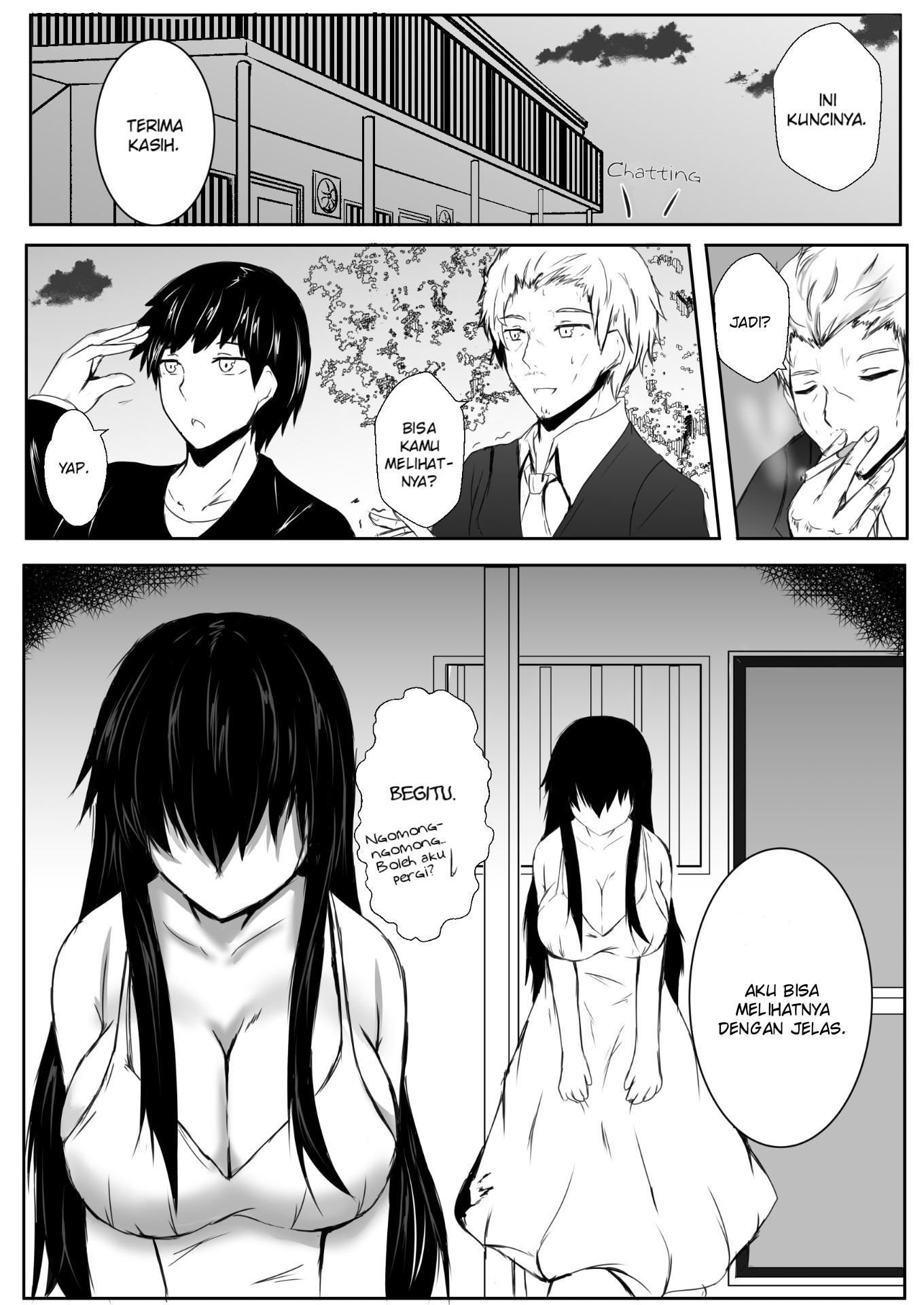 Apartment Ghost Chapter 1 halaman 1