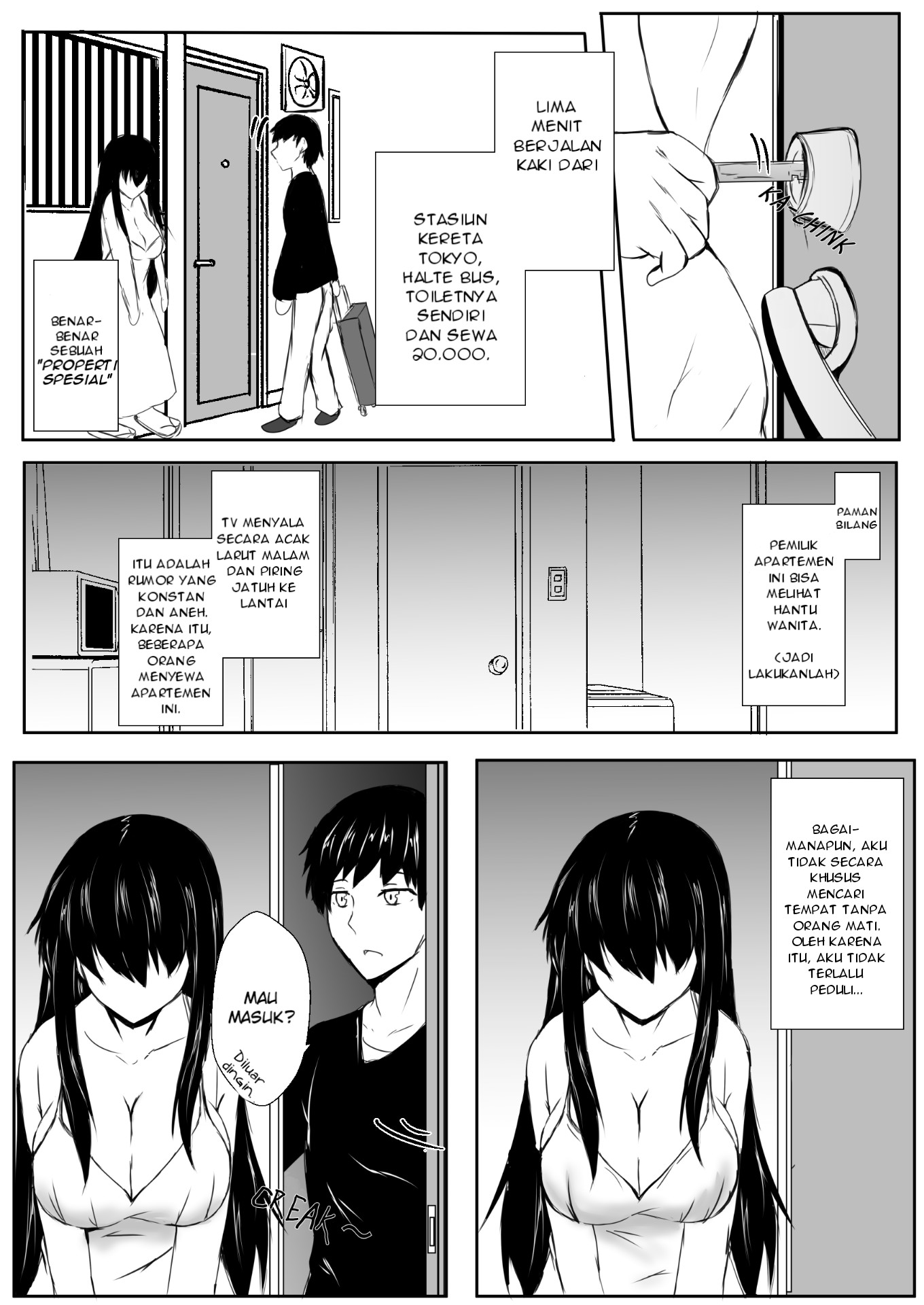 Apartment Ghost Chapter 1 - Halaman 2