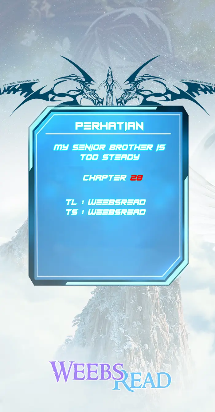 Komik My Senior Brother Is Too Steady Chapter 28 gambar 1