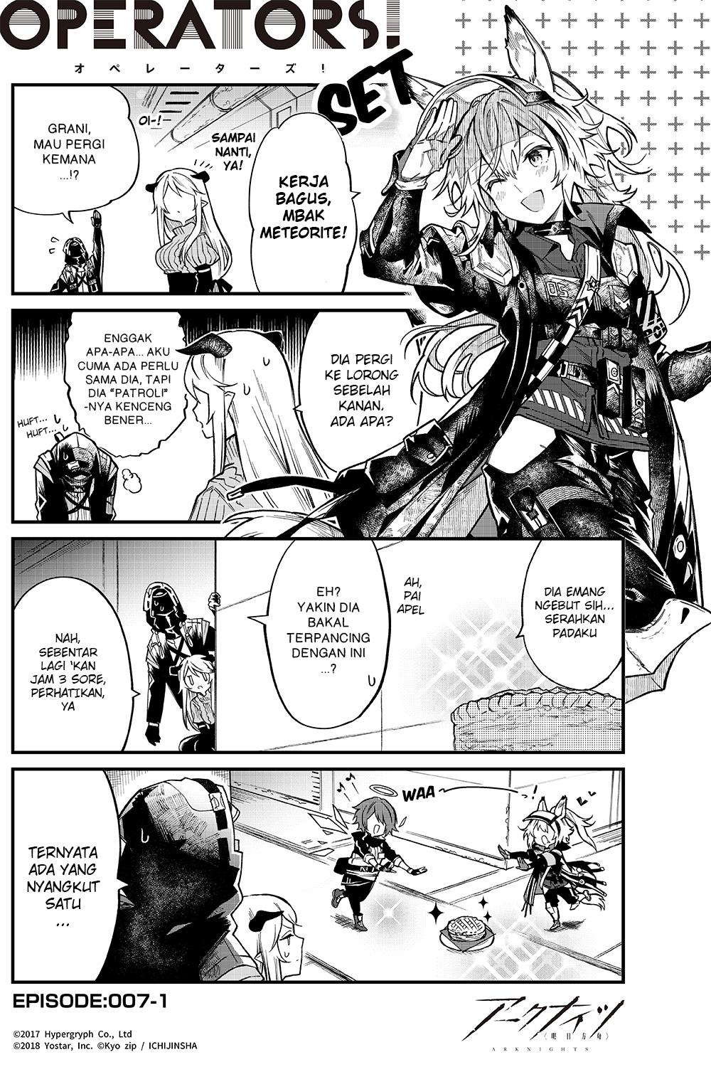 Arknights: OPERATORS! Chapter 7 halaman 1