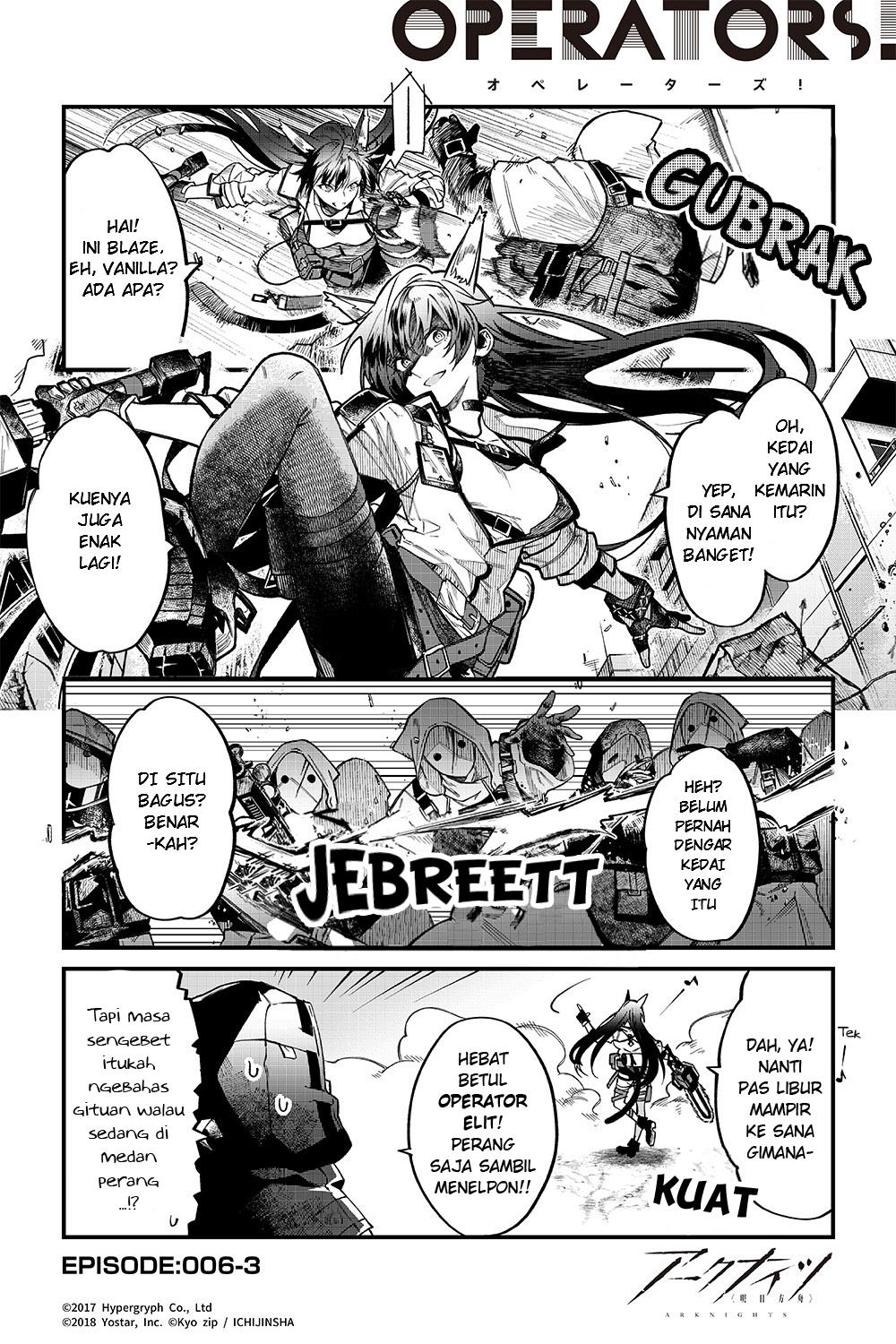 Arknights: OPERATORS! Chapter 6 - Halaman 3