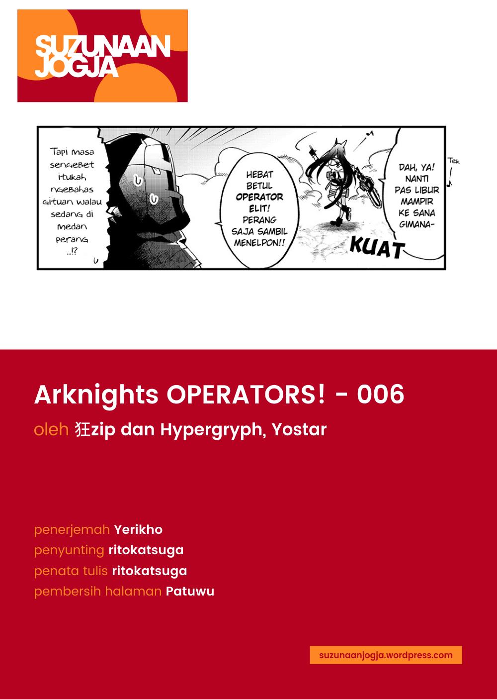 Arknights: OPERATORS! Chapter 6 - Halaman 4