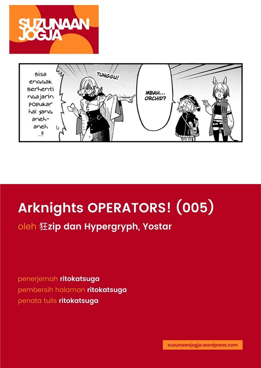 Arknights: OPERATORS! Chapter 5 - Halaman 3