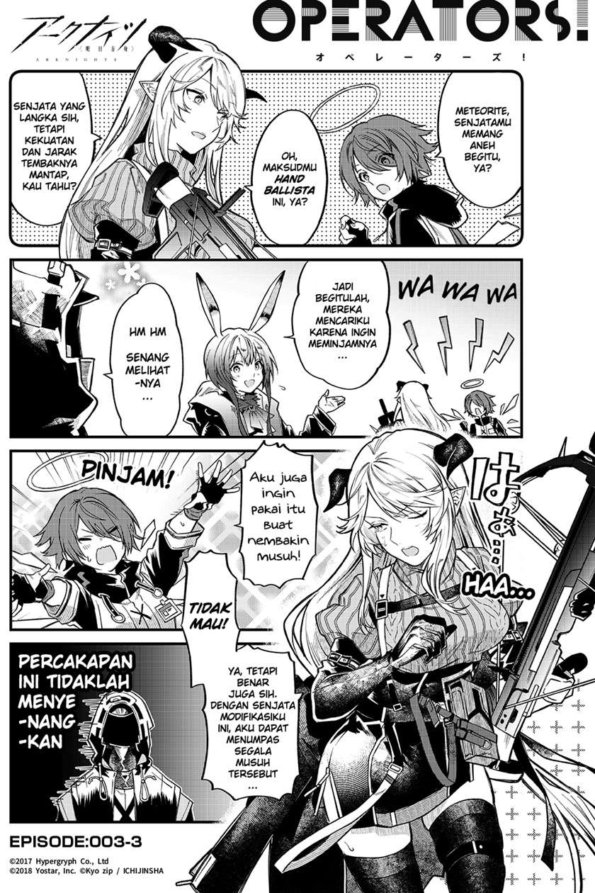 Arknights: OPERATORS! Chapter 3 - Halaman 3