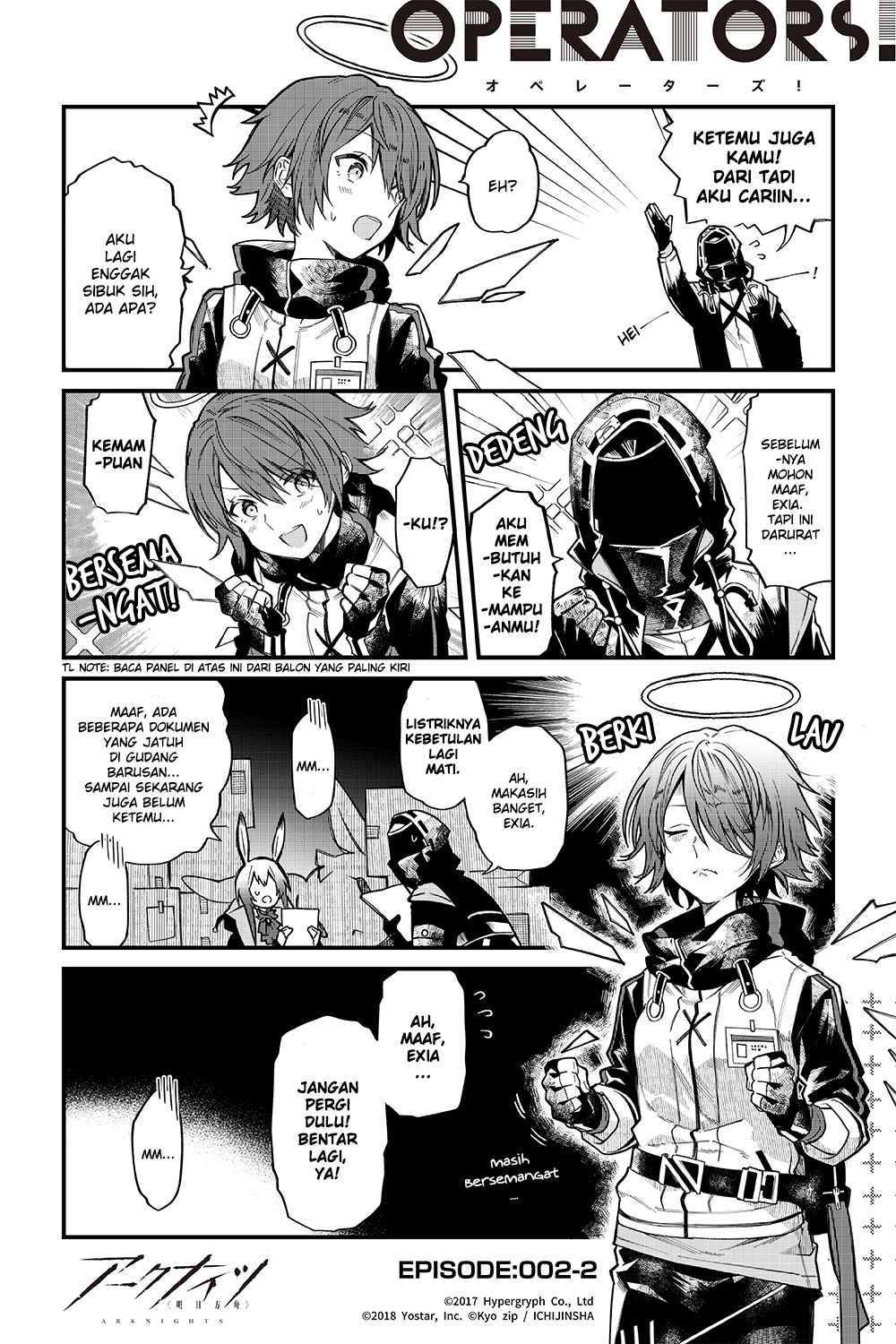 Arknights: OPERATORS! Chapter 2 - Halaman 2