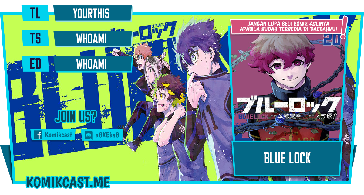 Komik Blue Lock Chapter 189 gambar 1